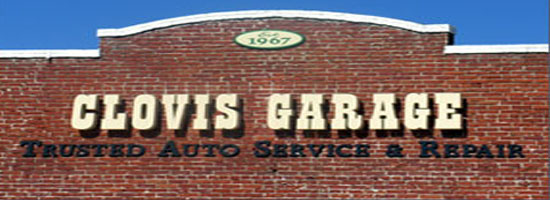 Clovis Garage Sign